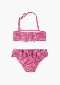 LOSAN Ružové dievčenské bikiny plavky Pinkie Shell Veľkosť: 92