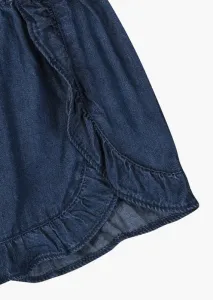 LOSAN Rifľové kraťasy s volánom na vrecku Veľkosť: 92