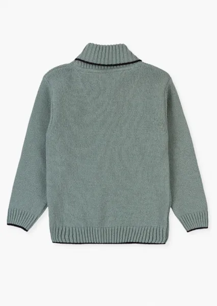 Hrubý sveter Light green by losan Veľkosť: 116