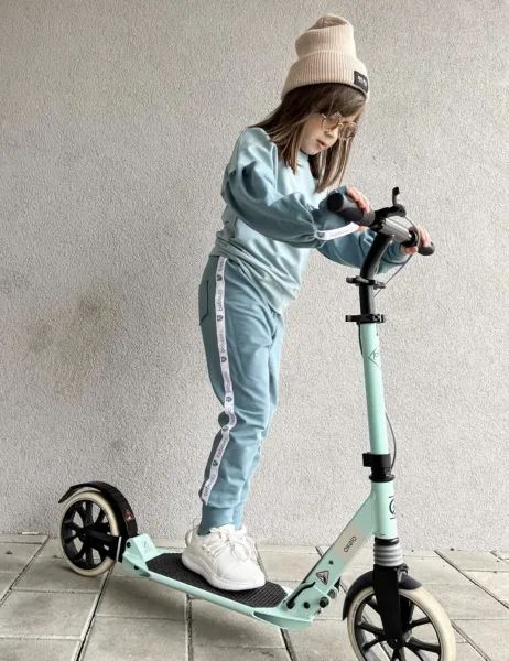 Bebesito puf tepláková súprava Baby blue Veľkosť: 80/86
