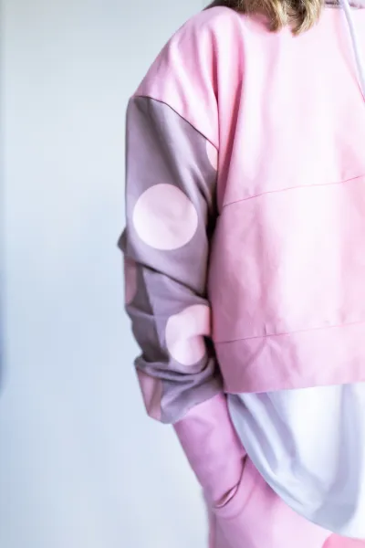 BEBESITO teplákovka "Pink Dot" Veľkosť: 92