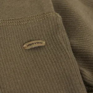 Minymo Rebro tepláky s patentom z modalu hnedé Veľkosť: 86