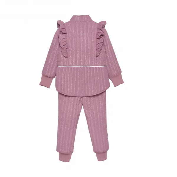 Thermo set EnFant ružový gliter Veľkosť: 140
