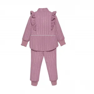 Thermo set EnFant ružový gliter Veľkosť: 140
