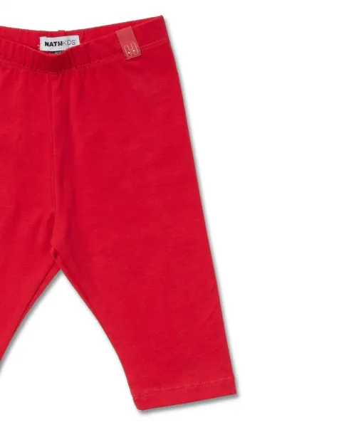nath kids Elastické bavlnené krátke cyklo legíny fuchsia Veľkosť: 110