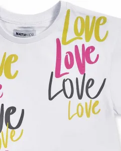 nath kids Kropové Tričko Love by NathKids Veľkosť: 110