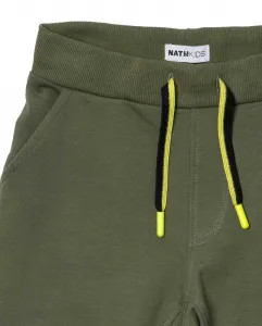 nath kids Zelené teplákové kraťasy Veľkosť: 116