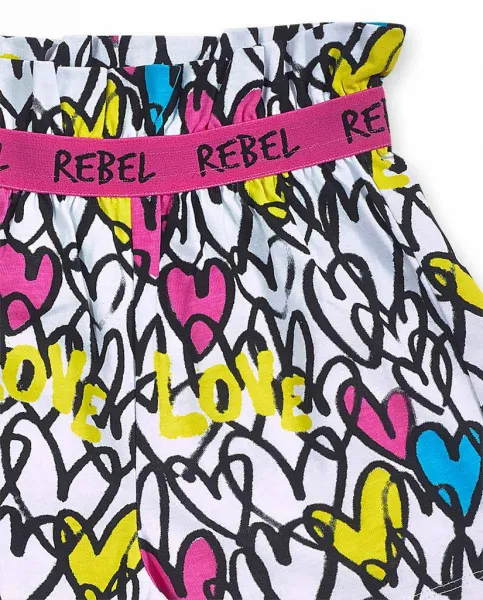 nath kids Rebel Love ľahké šortky Veľkosť: 110