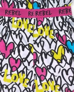 nath kids Rebel Love ľahké šortky Veľkosť: 110