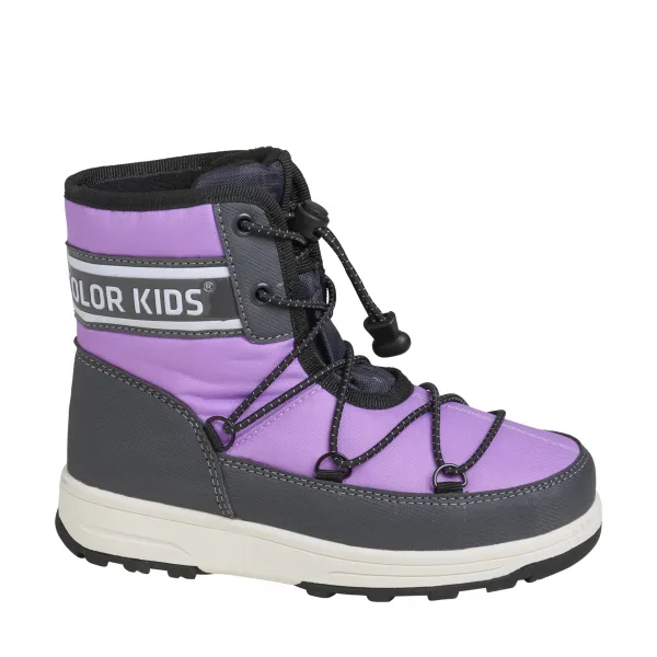 Topánky zimné Color Kids ružové Veľkosť nohy: 33