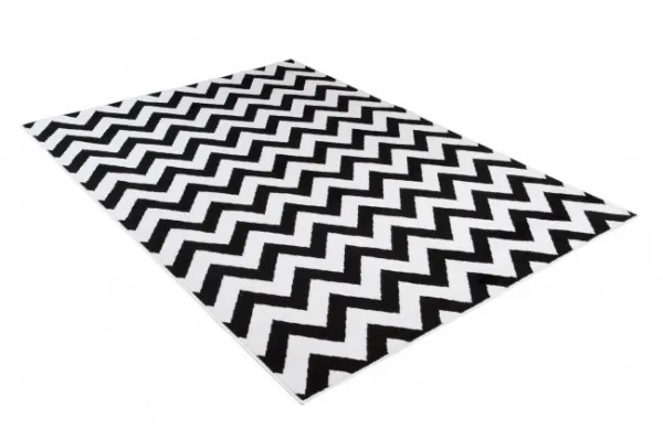 DECOREUM Koberec T238B  biela Rozmery (v): 300x400