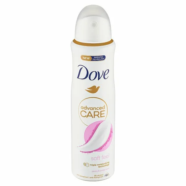 Dove Advanced Care Soft Feel antiperspirant sprej 150 ml