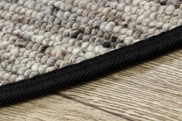 Koberec NEPAL 2100 naturálny / sivý kruh