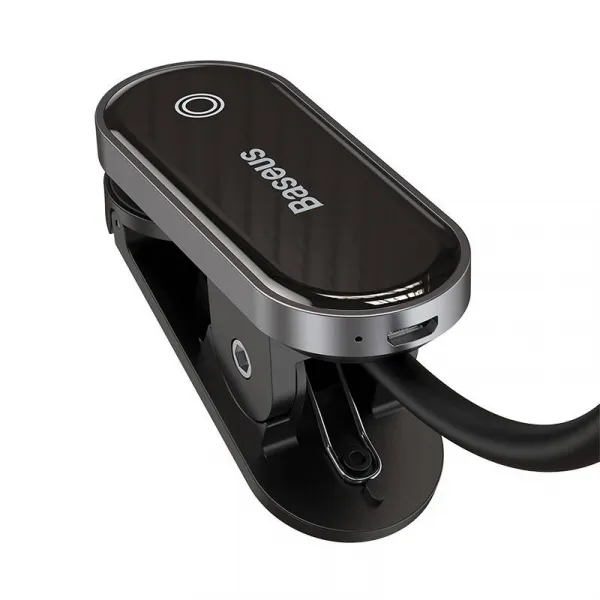 Baseus (DGRAD-0G) Comfort Reading Mini Clip Lamp - tmavě šedá Varianta: uniwersalny