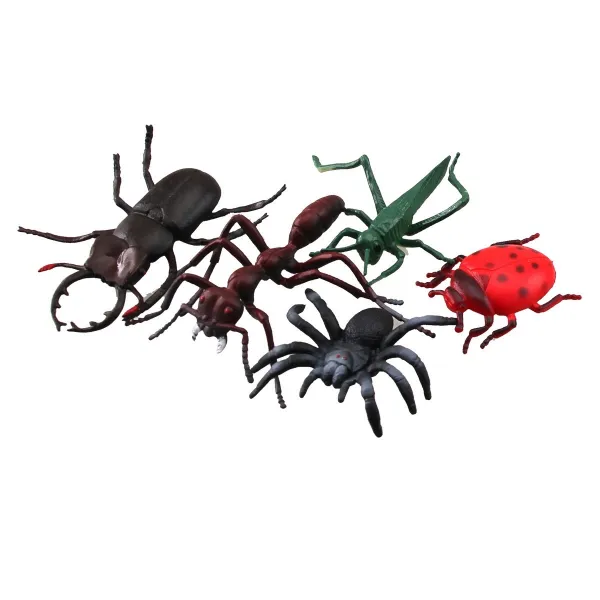 MADE - Zvieratká hmyz, 5 ks, 6 cm, Mix Produktov