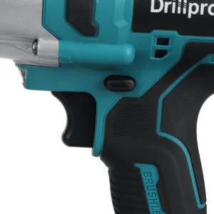 Akumulátorový rázový uťahovač DrillPro 1600Nm pre batériu MAKITA 18V / žltá farba Batéria: 2ks batéria
