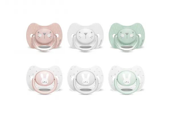 Suavinex SUAVINEX| Premium cumlík HYGGE 0-6m FÚZIKY - ZELENÁ