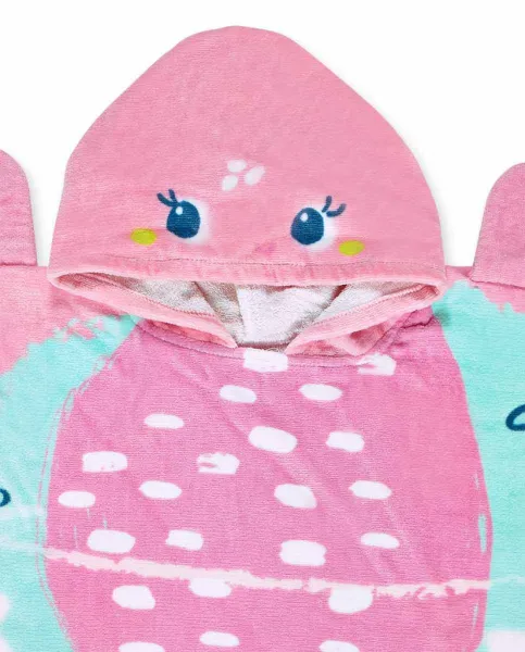 TUC TUC Plážová osuška pre deti Pink pončo