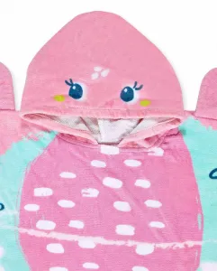 TUC TUC Plážová osuška pre deti Pink pončo