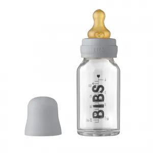BIBS Baby Bottle sklenená fľaša 110ml - Cloud