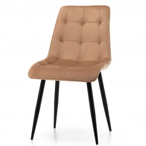 JAKS Jedálenská stolička béžová Chic velúr