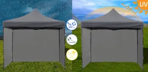 JAKS Nožnicový stan profi 3 x 3 m šedý