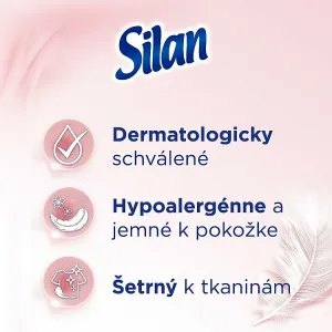 Silan Derma & Care koncentrovaný avivážny prostriedok na textílie 50 praní 1100 ml 1ks