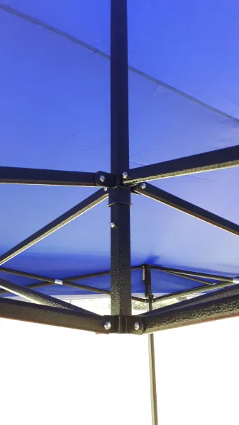 JAKS Nožnicový stan profi 3 x 4,5 m modrý
