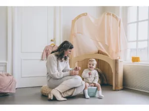 DIAPERCHAMP Nočník 3v1 Old pink