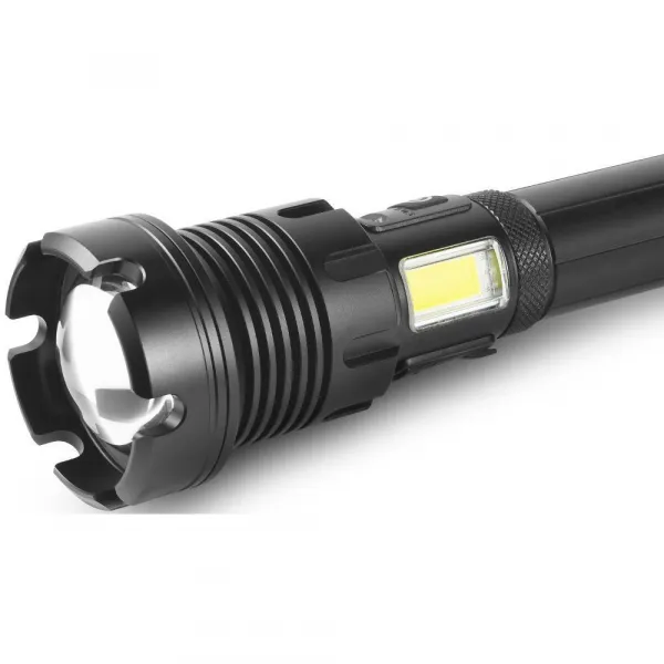 Retlux RLP 401 Taktické ručné nabíjacie LED svietidlo, dosvit 800 m, výdrž 15 hodín