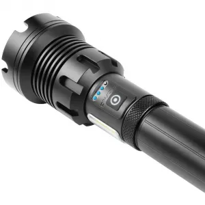 Retlux RLP 401 Taktické ručné nabíjacie LED svietidlo, dosvit 800 m, výdrž 15 hodín