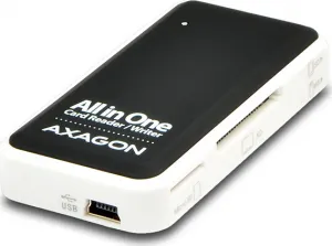 AXAGON CRE-X1, USB 2.0 externí MINI čtečka 5-slot ALL-IN-ONE