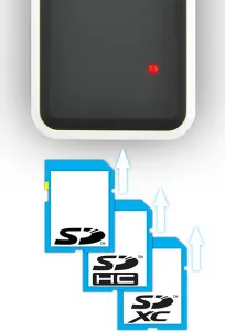 AXAGON CRE-X1, USB 2.0 externí MINI čtečka 5-slot ALL-IN-ONE