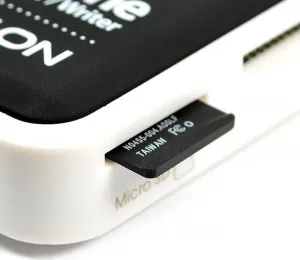 AXAGON CRE-X1, USB 2.0 externí MINI čtečka 5-slot ALL-IN-ONE