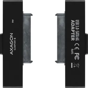 AXAGON ADSA-1S6, USB 3.0 - SATA 6G UASP HDD/SSD adaptér vrátane. 2.5" puzdrá
