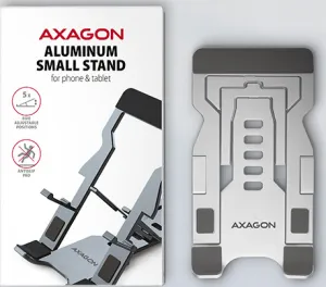 AXAGON STND-M, hliníkový stojan pre telefóny a tablety 4" - 10.5", 5 nastaviteľných uhlov