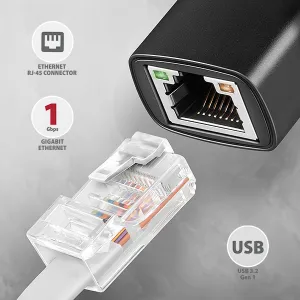 AXAGON Ethernet sieťová karta USB-A 3.2