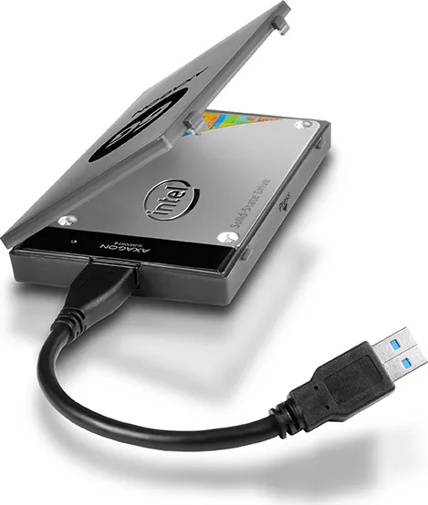 AXAGON ADSA-1S6, USB 3.0 - SATA 6G UASP HDD/SSD adaptér vrátane. 2.5" puzdrá