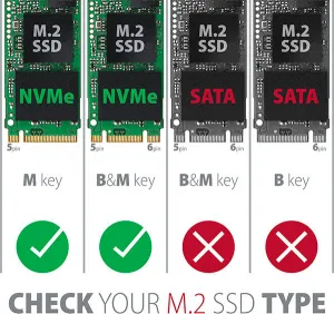 AXAGON EEM2-UG2, USB-C 3.2 Gen 2 - M.2 NVMe SSD kovový box, dĺžka 42 až 80 mm