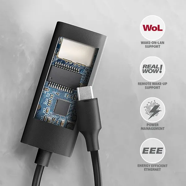 AXAGON Ethernet sieťová karta USB-C 3.2