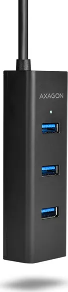 AXAGON HUE-S2BP, 4x USB 3.0 CHARGING hub, vč. AC adaptéru, kabel USB-A 1.2m