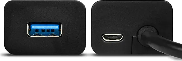 AXAGON HUE-S2BP, 4x USB 3.0 CHARGING hub, vč. AC adaptéru, kabel USB-A 1.2m