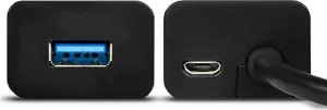 AXAGON HUE-S2BP, 4x USB 3.0 CHARGING hub, vč. AC adaptéru, kabel USB-A 1.2m