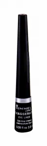 Rimmel Exaggerate Eyeliner tekuté linky na oči odtieň 100% Black 2,5 ml