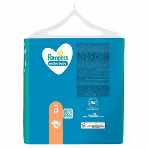 Pampers Active Baby Veľ. 3,90 Plienok,6kg-10kg