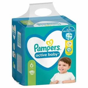 Pampers Active Baby Veľ. 6,56 Plienok,13kg - 18kg