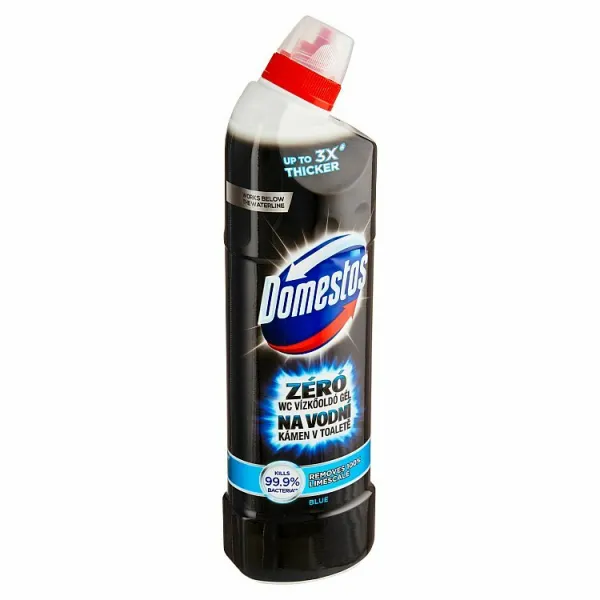 Domestos Blue na vodný kameň v toalete 750 ml