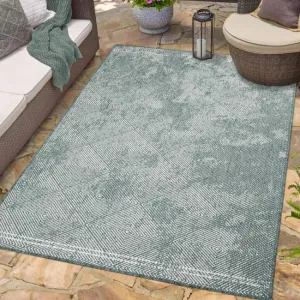 Obojstranný koberec DuoRug 5845 zelený