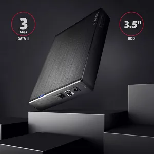 AXAGON EE35-XA3, USB 3.2 Gen 1 - SATA, 3.5" externý box ALINE
