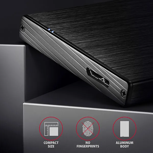AXAGON EE25-XA6, USB 3.2 Gen 1 - SATA 6G, 2.5" externý box ALINE